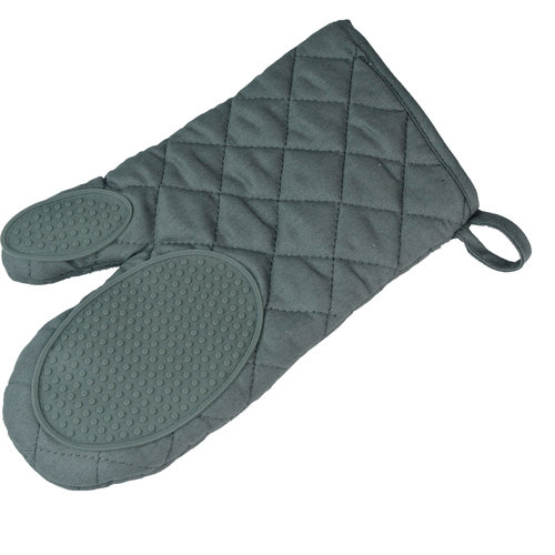 Wicotex Oven glove, 30 x 18 cm, grey. Available in packs of 6