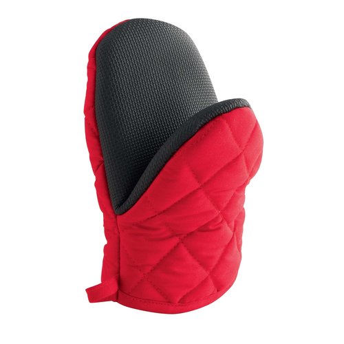 Wicotex Oven glove, 24 x 14 cm, red. Available in packs of 6