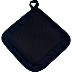 Potholder 19x19cm black