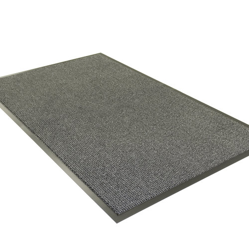 Doormat-cleaning mat Faro 80x120cm black grey