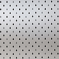 Fensterfolie Statik-Antisicht Regen grau 46cm