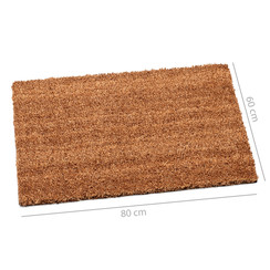 Doormat coconut mat natural 60x80cm