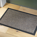 Doormat-cleaning mat Faro 60x80cm black beige