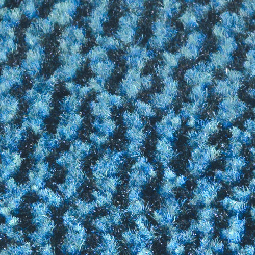 Fußmatte-Reinigungsmatte Faro 60x80cm schwarz blau