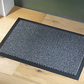 Doormat-cleaning mat Faro 40x60cm black grey