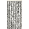 Fliegenvorhang-Katzenschwanz- 90x220 cm grau/schwarz/weiß Mix