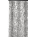 Fliegenvorhang-Katzenschwanz- 100x240 cm grau uni in einer Farbbox