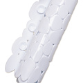 Wicotex Shower mat anti-slip for shower white 53x53cm