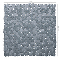 Wicotex Shower mat anti-slip for shower grey 53x53cm