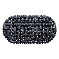 Wicotex Anti-Rutsch-Badematte schwarz 68x35cm