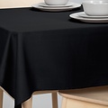 Tafellaken-Tafelkleed- Dordogne 160cm zwart