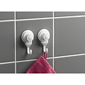 Towel hook with suction cup white