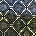 Window film static-anti see-through Textile Rhombus black 46cm x 20m