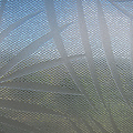 Fensterfolie Statik-Antisicht Textil Palmen grau 46cm x 1.5m