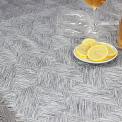 Beschichtete Tischwäsche Dauma Anthrazit