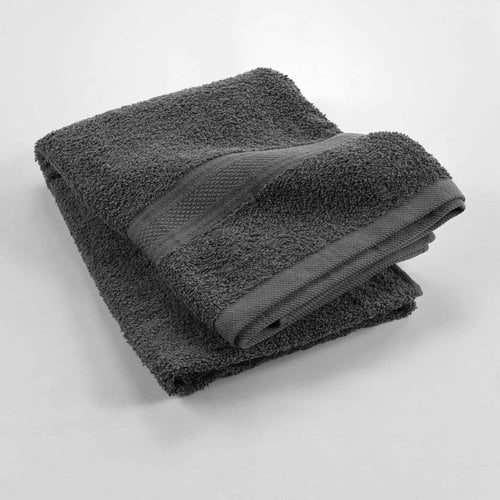 Towel anthracite 100% cotton