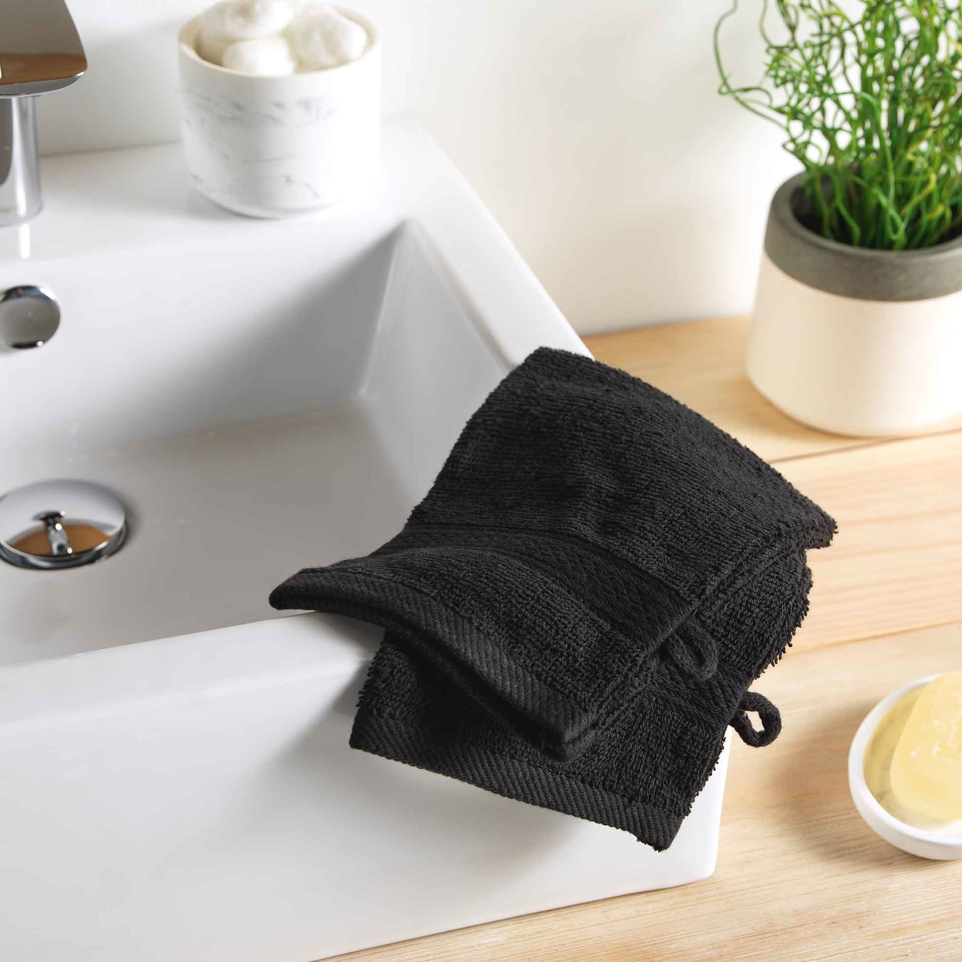 Winst vriendelijk kunst Handdoek zwart 100% katoen