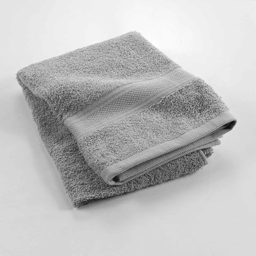 Serviette grise 100% coton