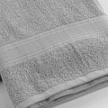 Handdoek grijs 100% katoen