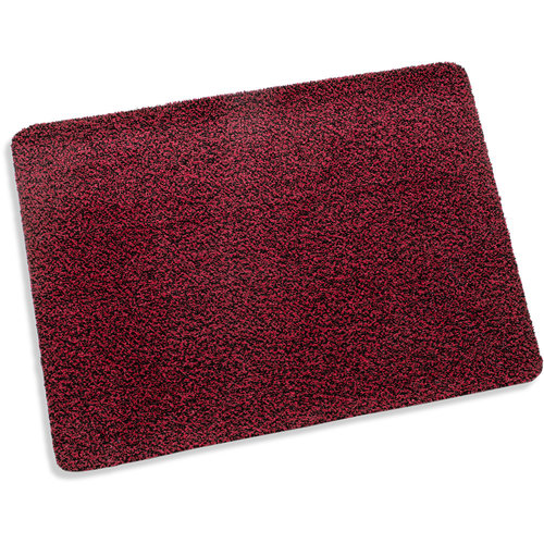 Paillasson - tapis de nettoyage Paris 40x60cm rouge noir
