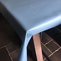 Beschichtete Tischwäsche - hellblau