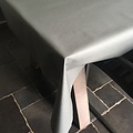 Linge de table enduit - gris foncé
