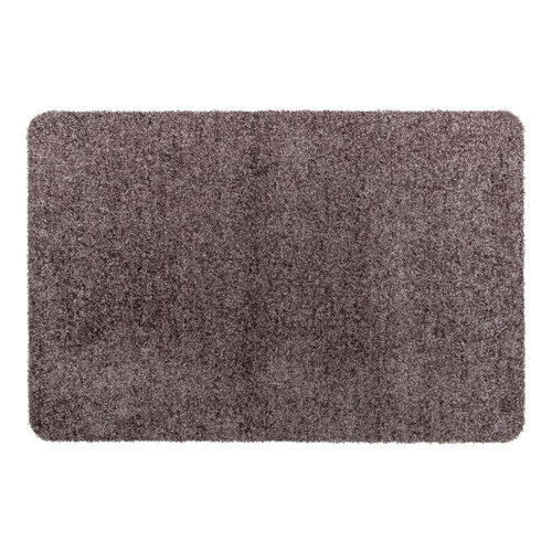 Deurmat-schoonloopmat Washclean 40x60cm taupe