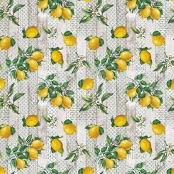 Oilcloth 6006-01 Lemons