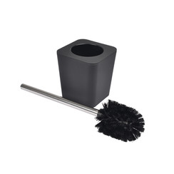 Toilettenbürste aus Kunststoff, schwarz, bestellbar in 6er-Packungen