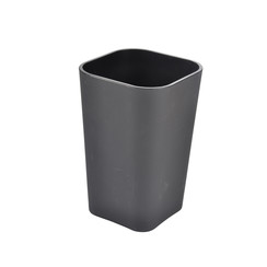 Beker kunststof zwart