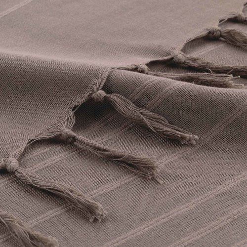 geen Couvertures à carreaux Lilia 180x220 cm taupe