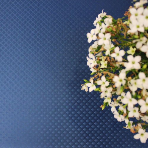 Table linen Polyline Zafiro blue