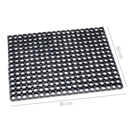 Deurmat -Rubber-ringmat 60x80cm