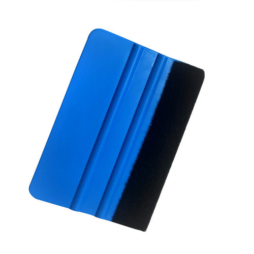 plastic spatula for applying the window film colour blue