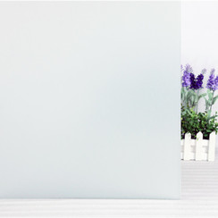 Film pour fenêtre statique- Blanc laiteux 45cm x 2 mètres