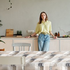 Toile cirée Lida sand