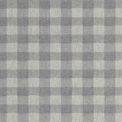 Beschichtete Tischwäsche Vichy grau