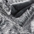 Wicotex Karo-Decke - Antartic 180x220 cm anthrazit
