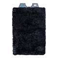 Bath mat Classic pure 60x90cm black