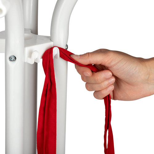 Bartisch - weiß- 80cm Durchmesser - Stehtisch - Cocktailtisch - Partytisch- stabiles Gestell