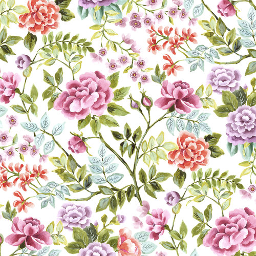 Toile cirée 4048-01 Pivoines