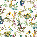 Oilcloth 5063-01 Olive branches