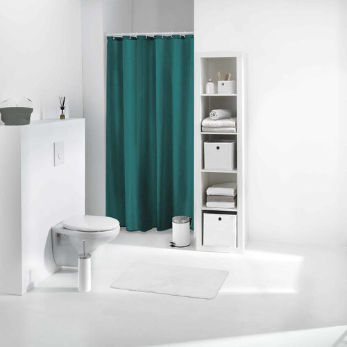 Shower curtain 180x200 100% Peva blue green