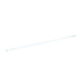 Shower bar shower curtain rail aluminium white 110-200cm