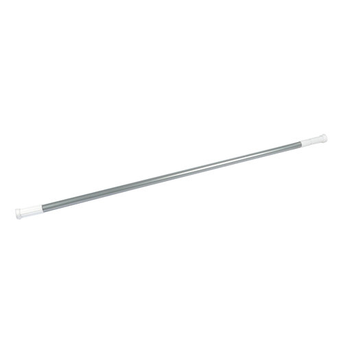 Shower bar - shower curtain rail - aluminium chrome 110-200cm