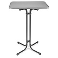 Bartable - 60x80cm rectangle - table de bar - table de cocktail - table de fête - cadre solide
