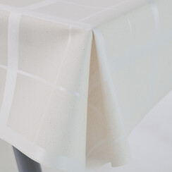 Gecoat tafeltextiel Lys - crudo
