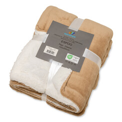Plaid blanket- Espoo camel 150x200cm