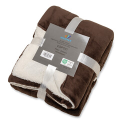 Plaid blankets Espoo brown 150x200cm