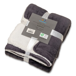 Plaid blanket- Espoo black 150x200cm